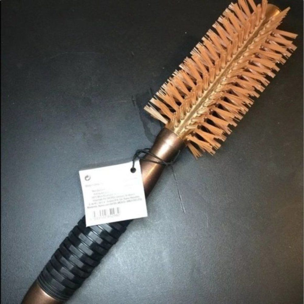 ION Coppery Aluminum Thermal Round Brush New Tags